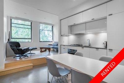 Gastown Condo for rent: Garage Studio 589 sq.ft. (Listed 2021-07-01)